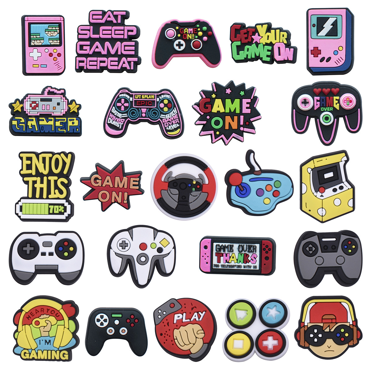 Men'S Accessories Crocs - Game Shoe Charms for Crocs Accessories