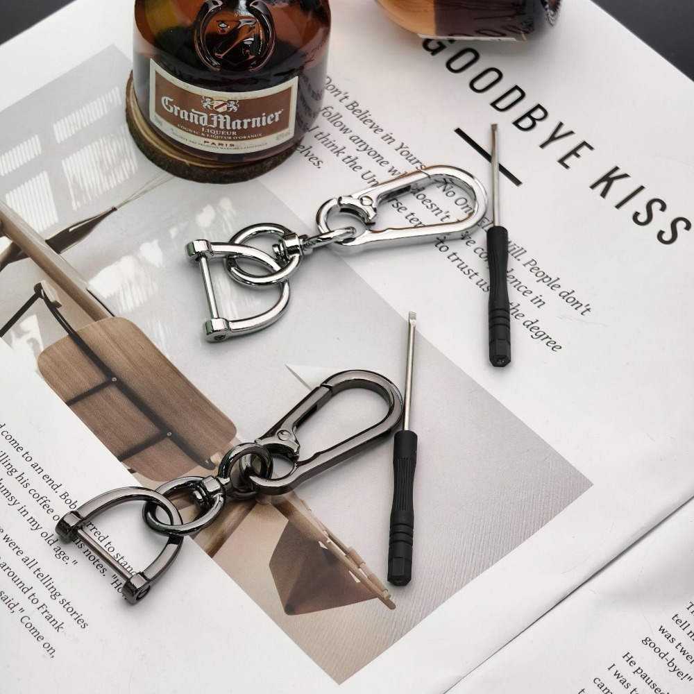 Men'S Yellow Accessories - Creative Metal Men Gift Key Buckle