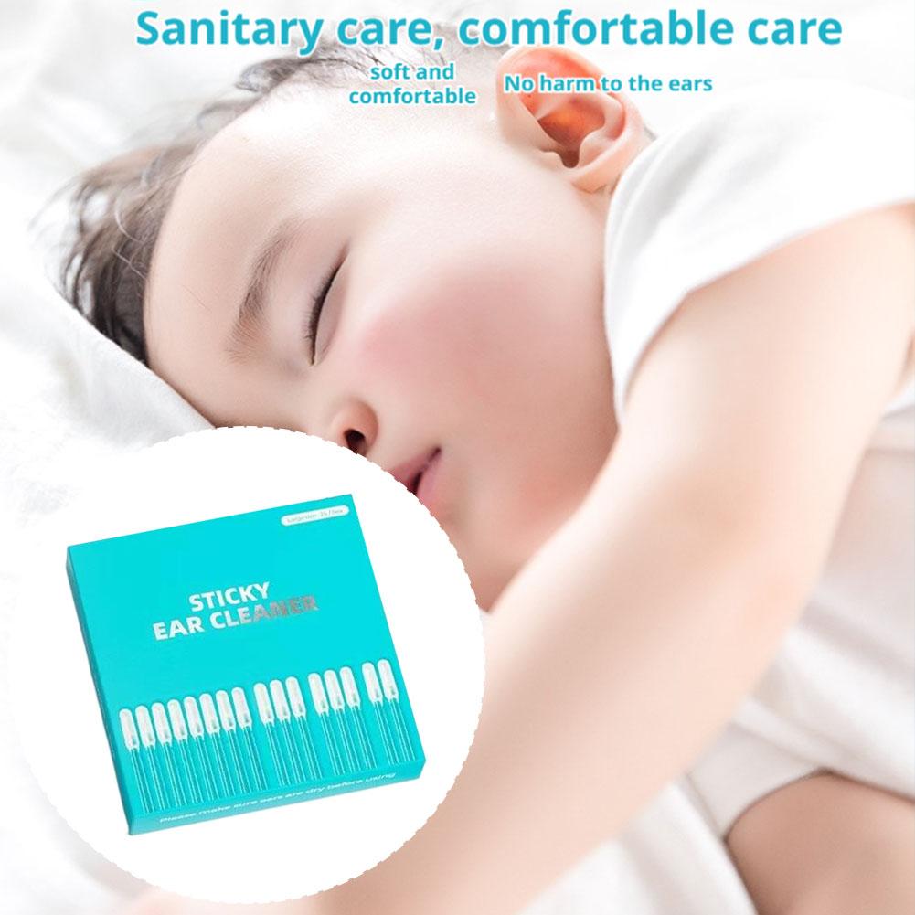 Men Accessories Tips - Gentle Sticky Ear Sticks 24Pcs Soft