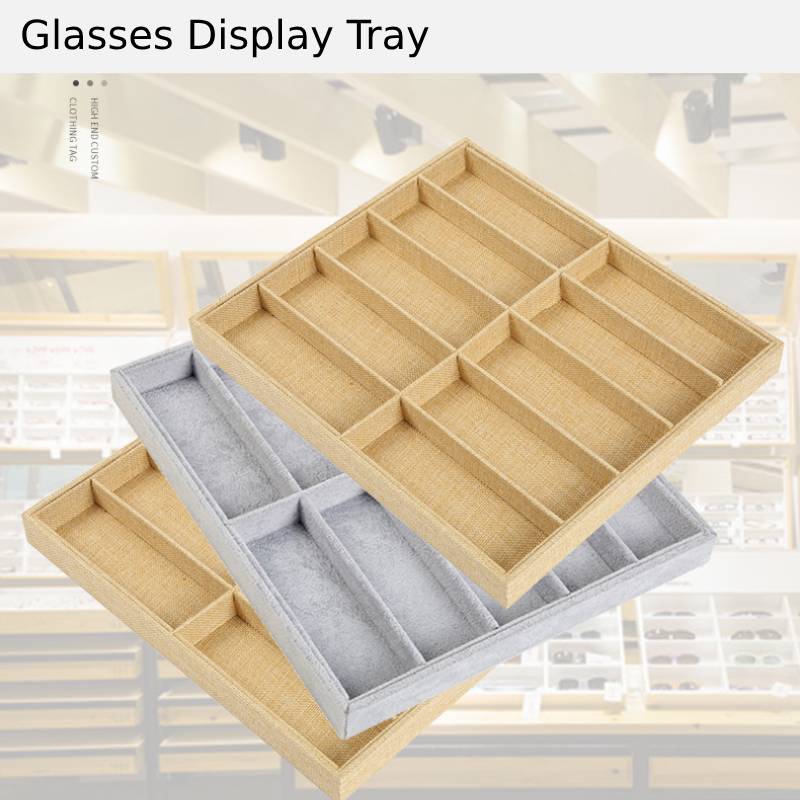 Men'S Accessories Organizer Tray - Glasses Display Tray Sunglasses Organizer Eyewear