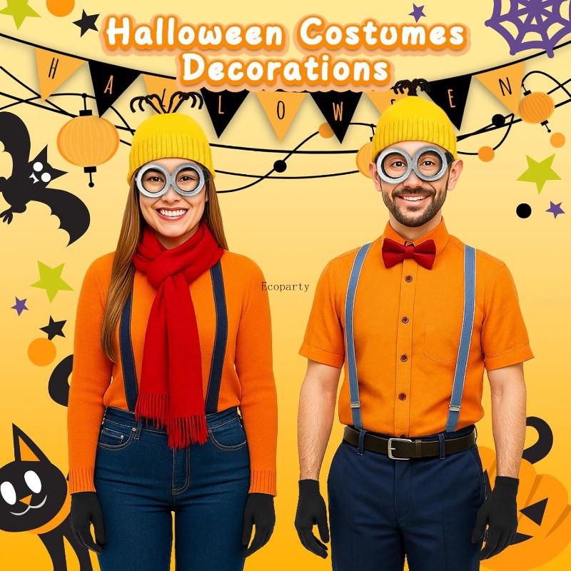 Halloween Costumes for Men Wom - Men'S Yellow Accessories review and price