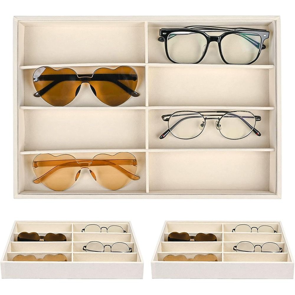 8 Grids Sunglass Organizer Gla - Men'S Accessories Organizer Tray review and price