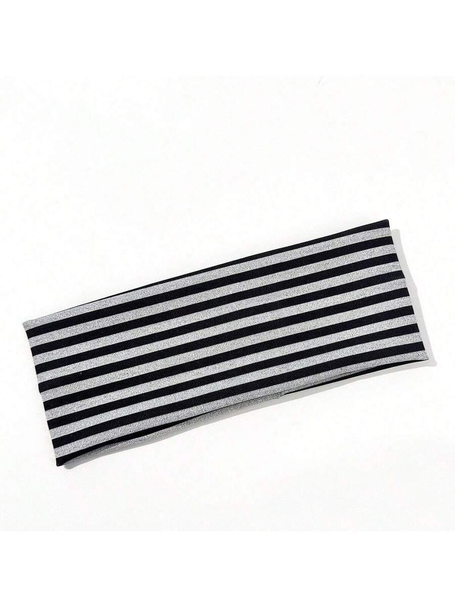 Striped Elastic Headband For M - Men'S Yoga Accessories review and price