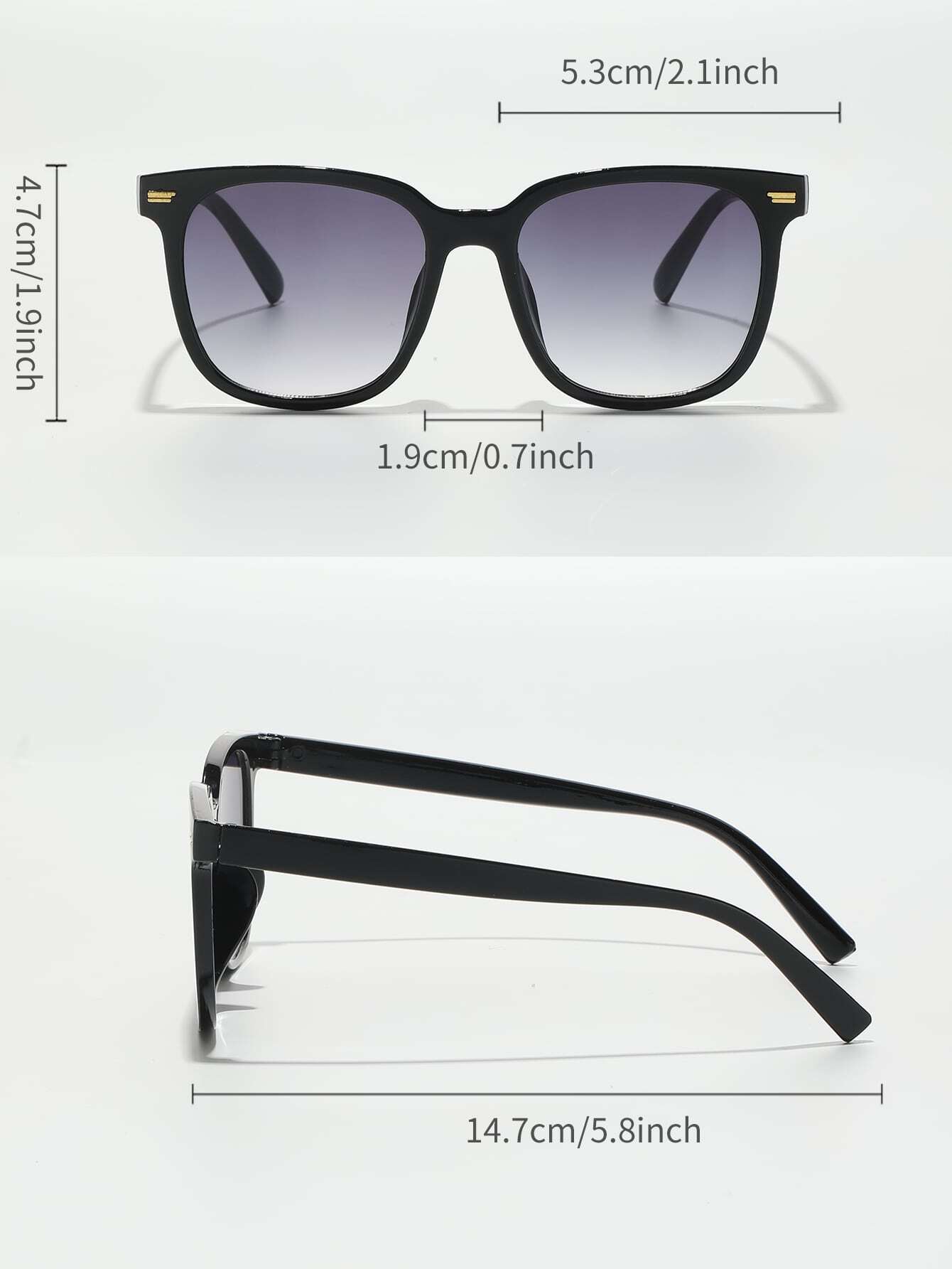 1pc Square Plastic Fashion Sun - Men Accessories For Beach review and price