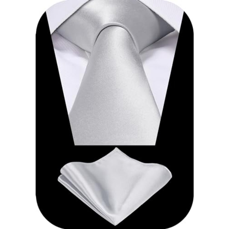 TIE G 5pcs Tie Set in WHITE OR - Cufflink Box Set review and price
