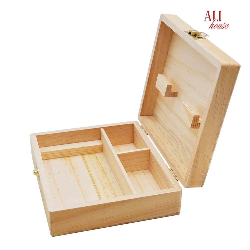 Wood Stash Box With Rolling Tr - Men'S Accessories Organizer Tray review and price