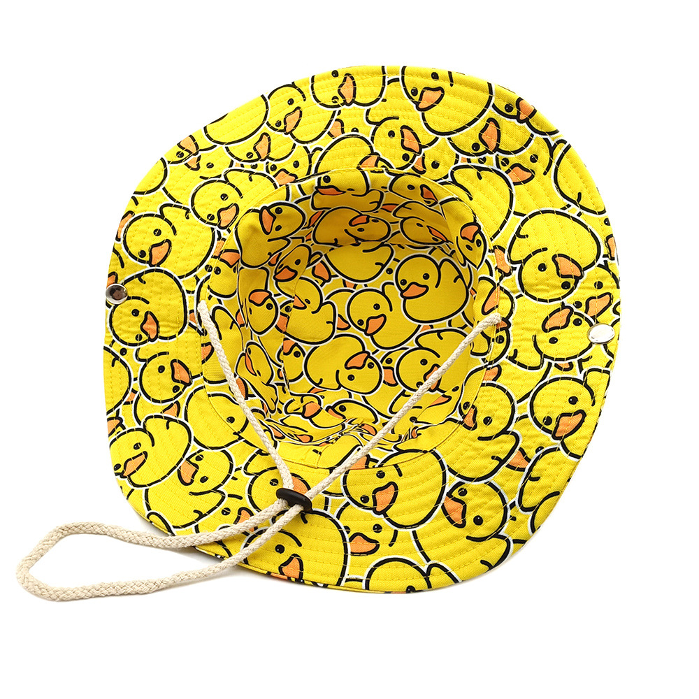 Cute Yellow Duck Cartoon Bucke - Men'S Yellow Accessories review and price