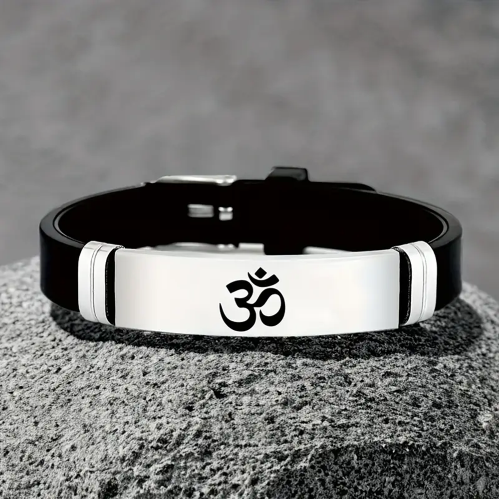 Stainless Steel Indian Sanskri - Men Accessories India review and price