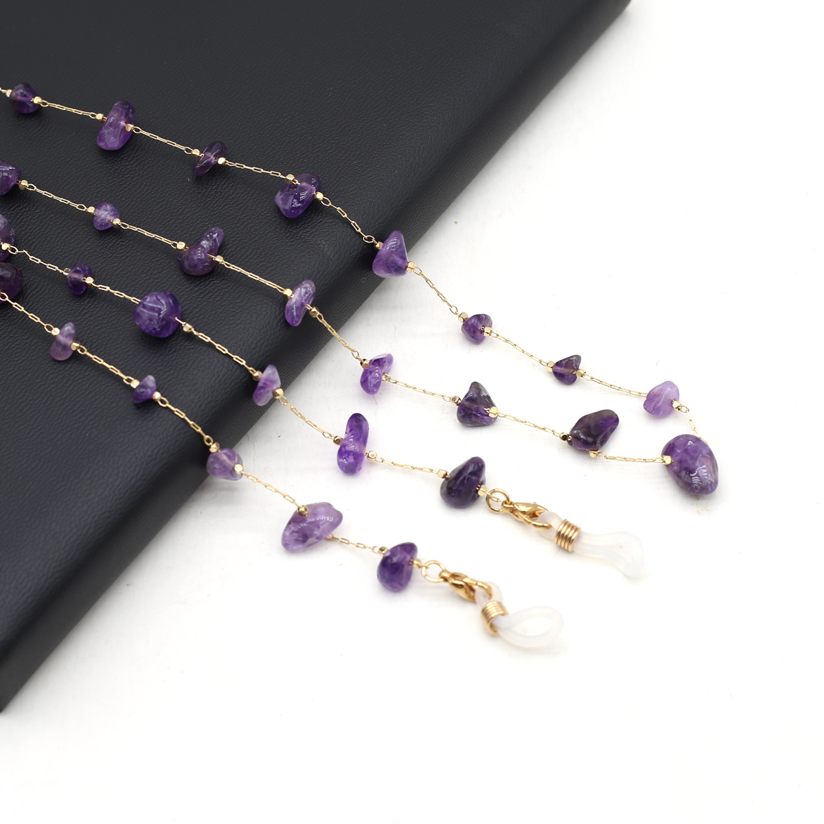 Natural Amethyst Stone Beaded  - Men Accessories All review and price