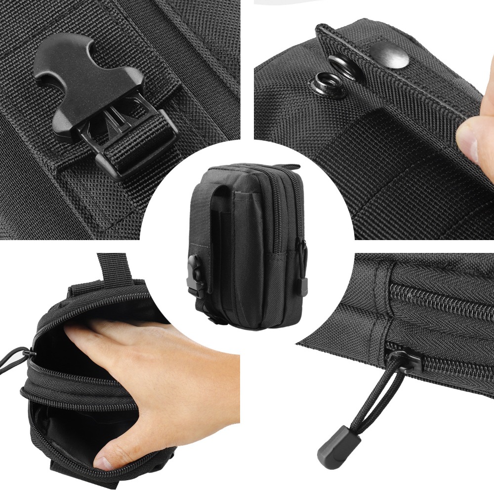 Tactical Waist Pouch Molle Wai - Men Accessories Bag review and price