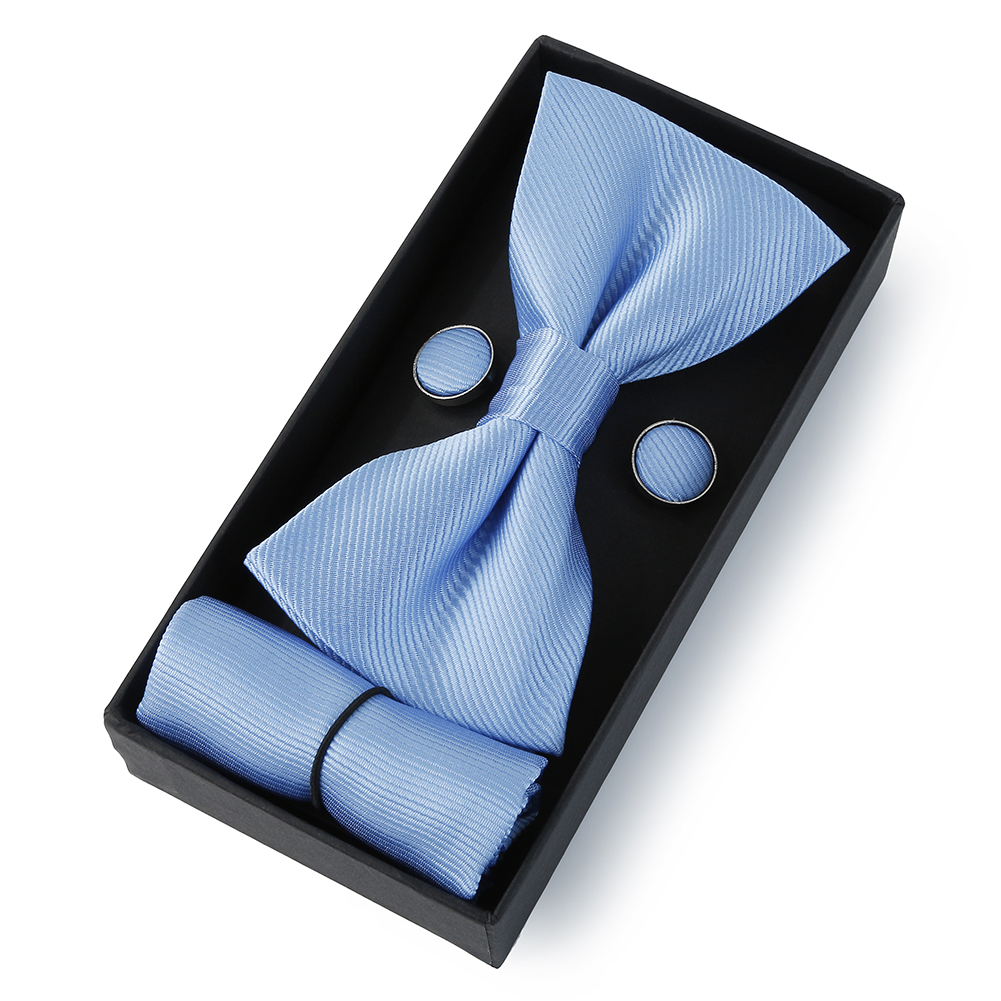HUISHI Classic Black Bowtie Bo - Cufflink Box Set review and price