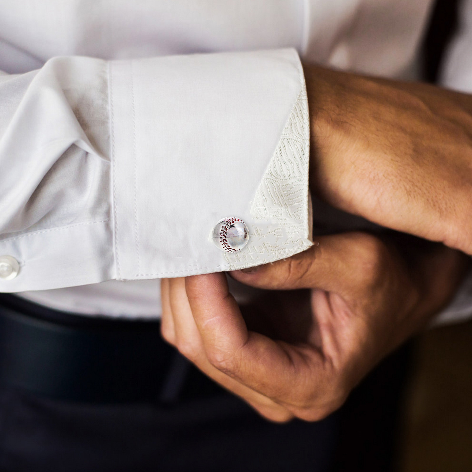 1Pair Baseball Glove Cufflinks - Men'S Accessories Coach review and price