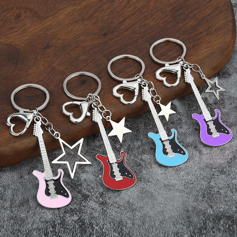 Guitar Love Heart Key Chain fo - Men Accessories All review and price