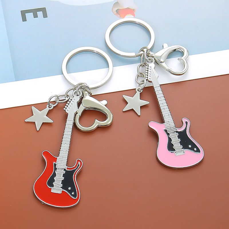 Guitar Love Heart Key Chain fo - Men Accessories All review and price