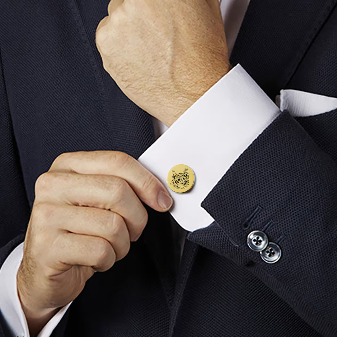 Custom Metal Cufflinks Tie Cli - Cufflink Box Set review and price