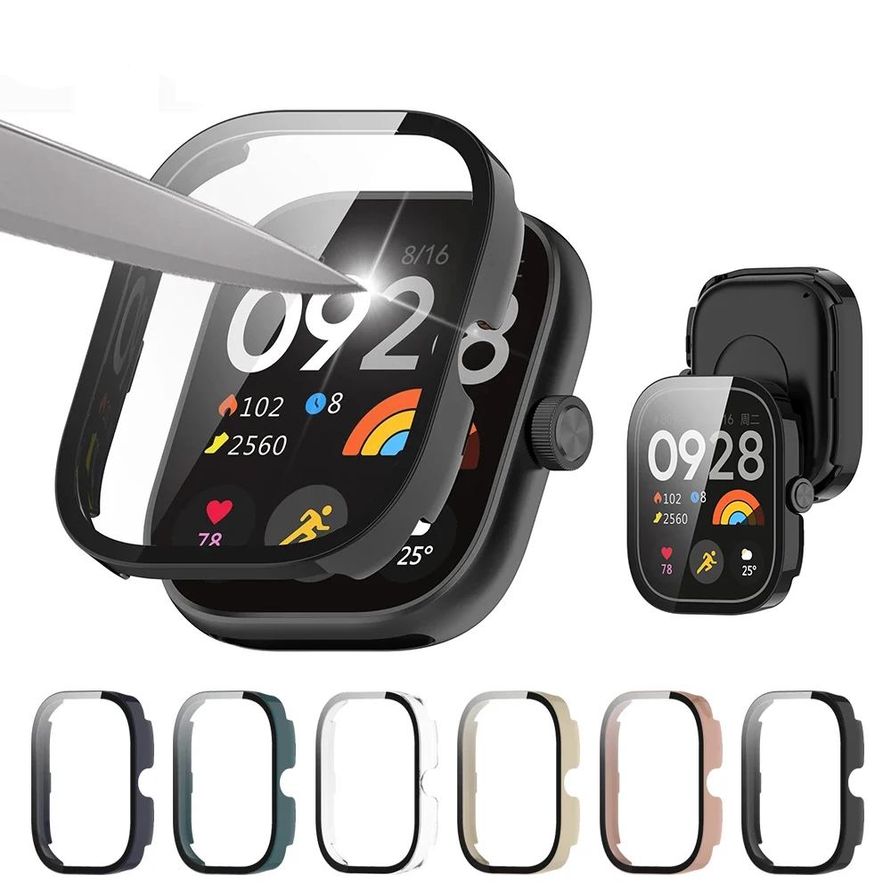 Tempered Glass+Case For Xiaomi - Men Accessories All review and price