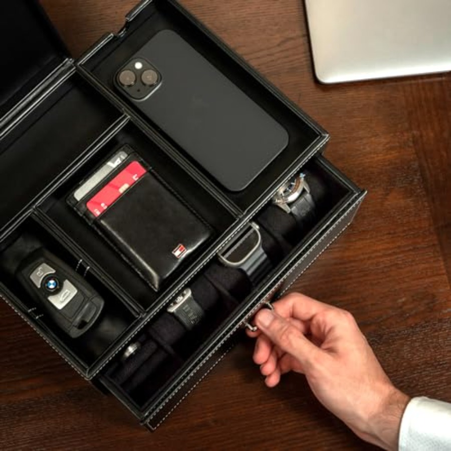 Mens Jewelry Box Organizer and - Men'S Accessories Organizer Tray review and price