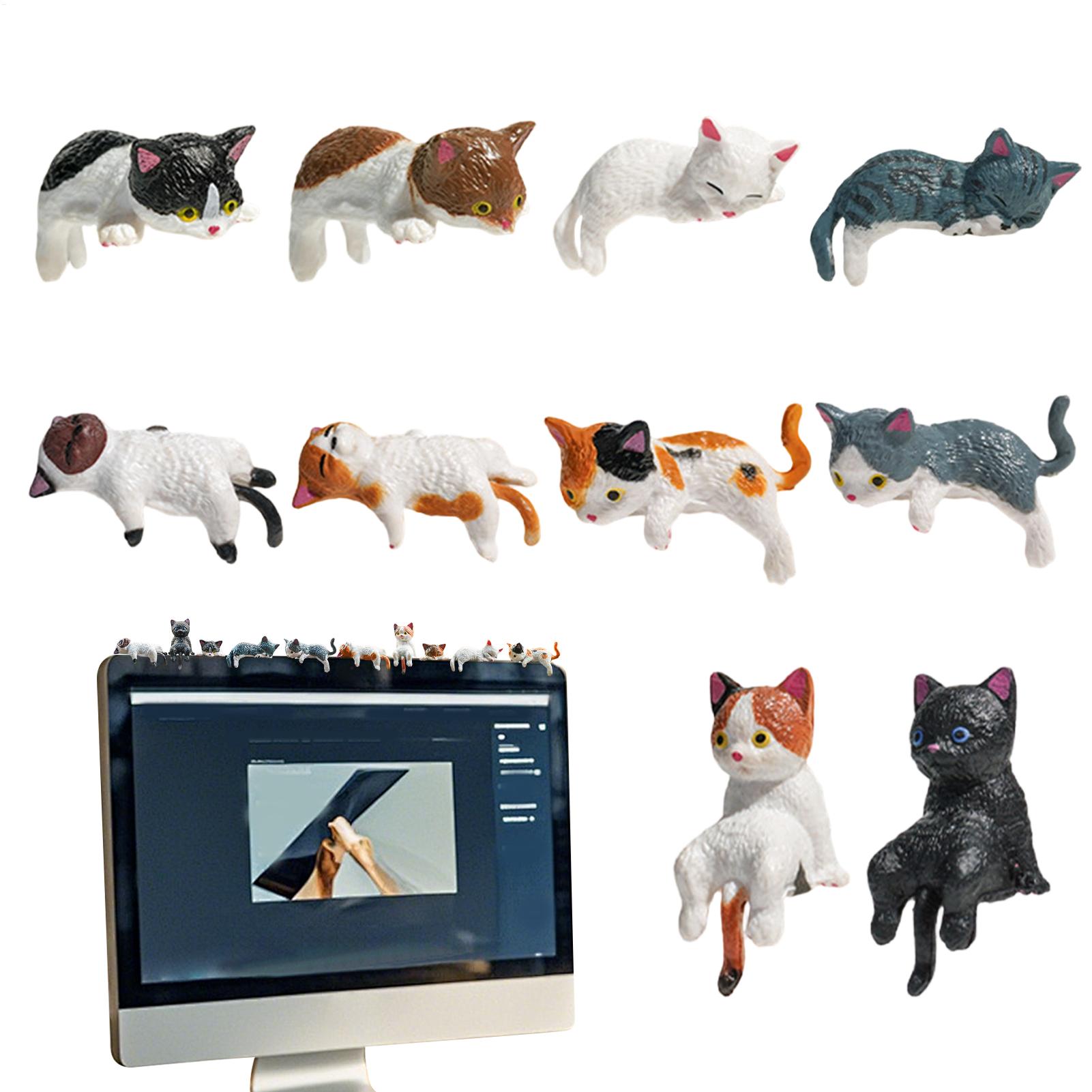 10pcs Cute Mini Cat Ornament C - Men Accessories India review and price