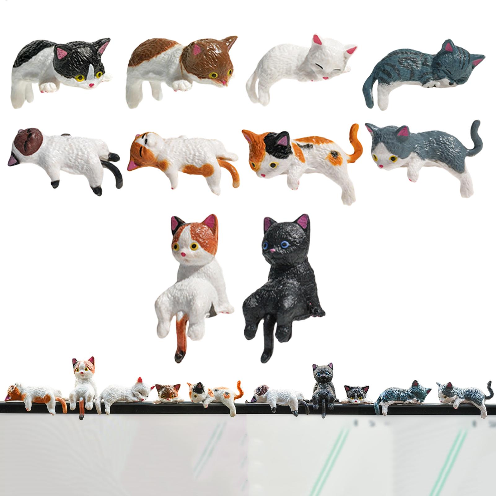 10pcs Cute Mini Cat Ornament C - Men Accessories India review and price