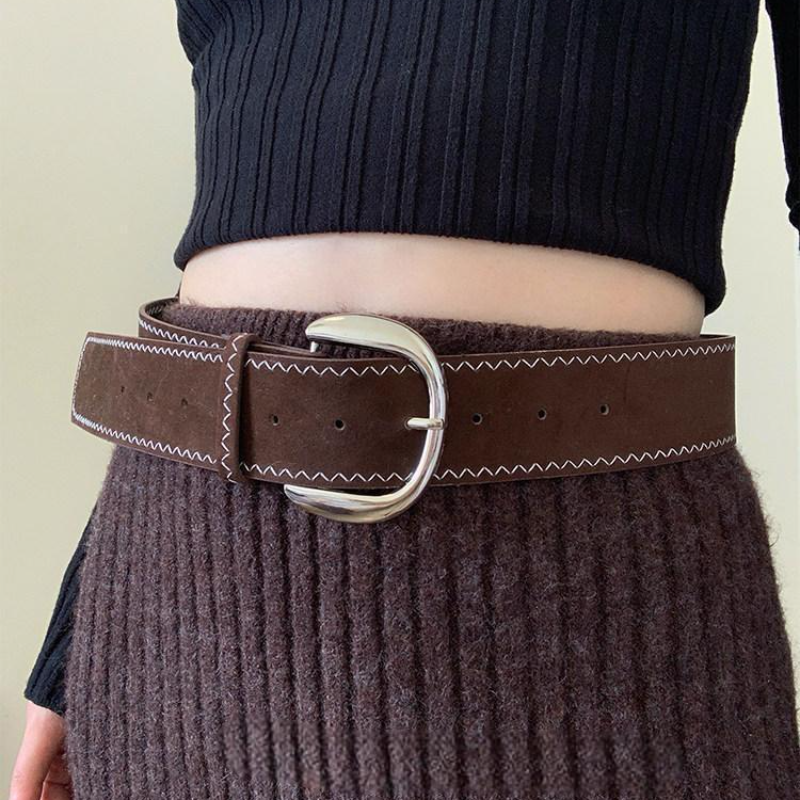 Vintage Suede Belt Brown Insta - Men'S Accessories Instagram review and price