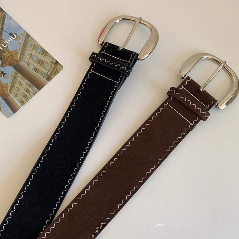 Vintage Suede Belt Brown Insta - Men'S Accessories Instagram review and price