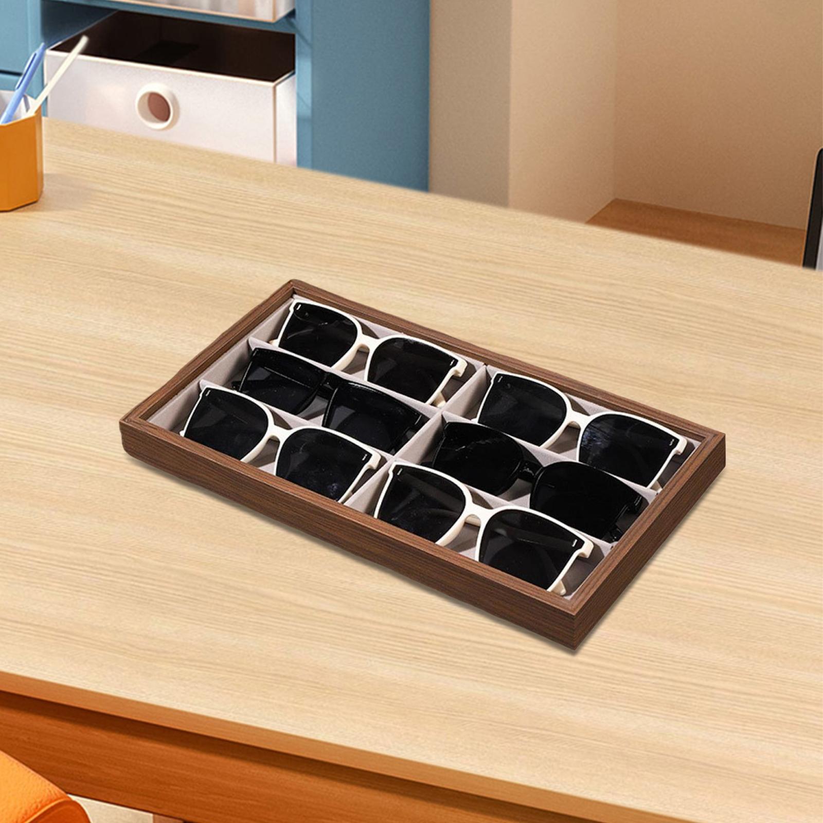 Eyeglasses Storage Tray 6 Slot - Men'S Accessories Organizer Tray review and price