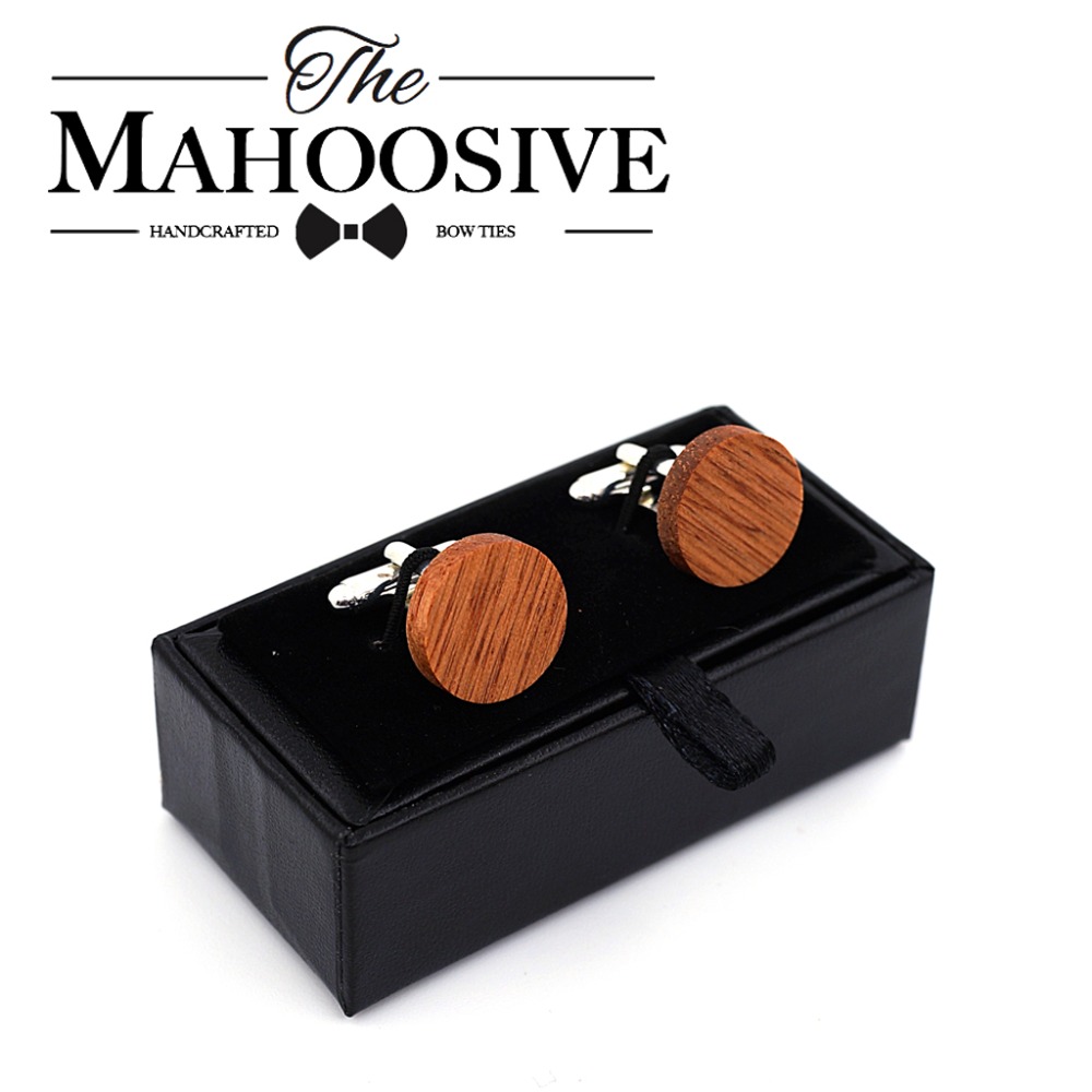 MAHOOSIVE Wooden Cufflinks Wed - Cufflink Box Set review and price