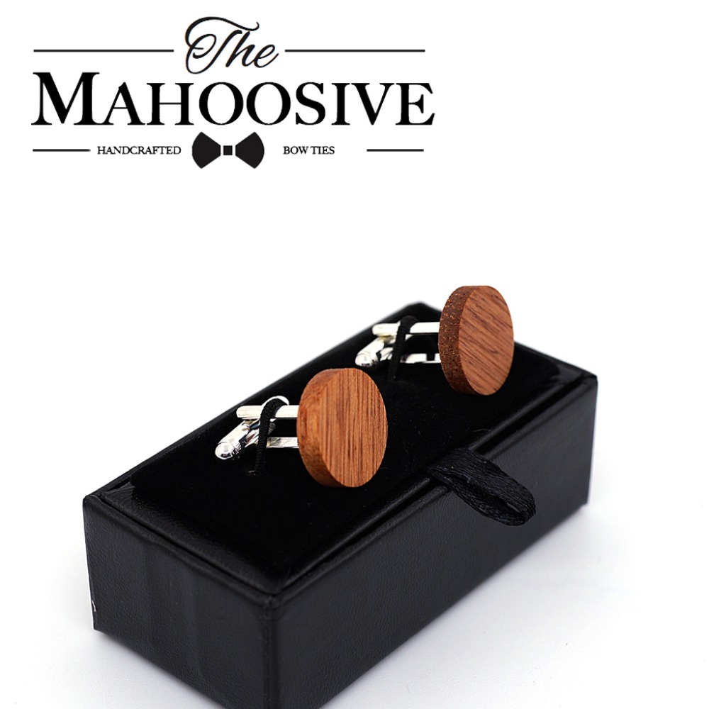 MAHOOSIVE Wooden Cufflinks Wed - Cufflink Box Set review and price