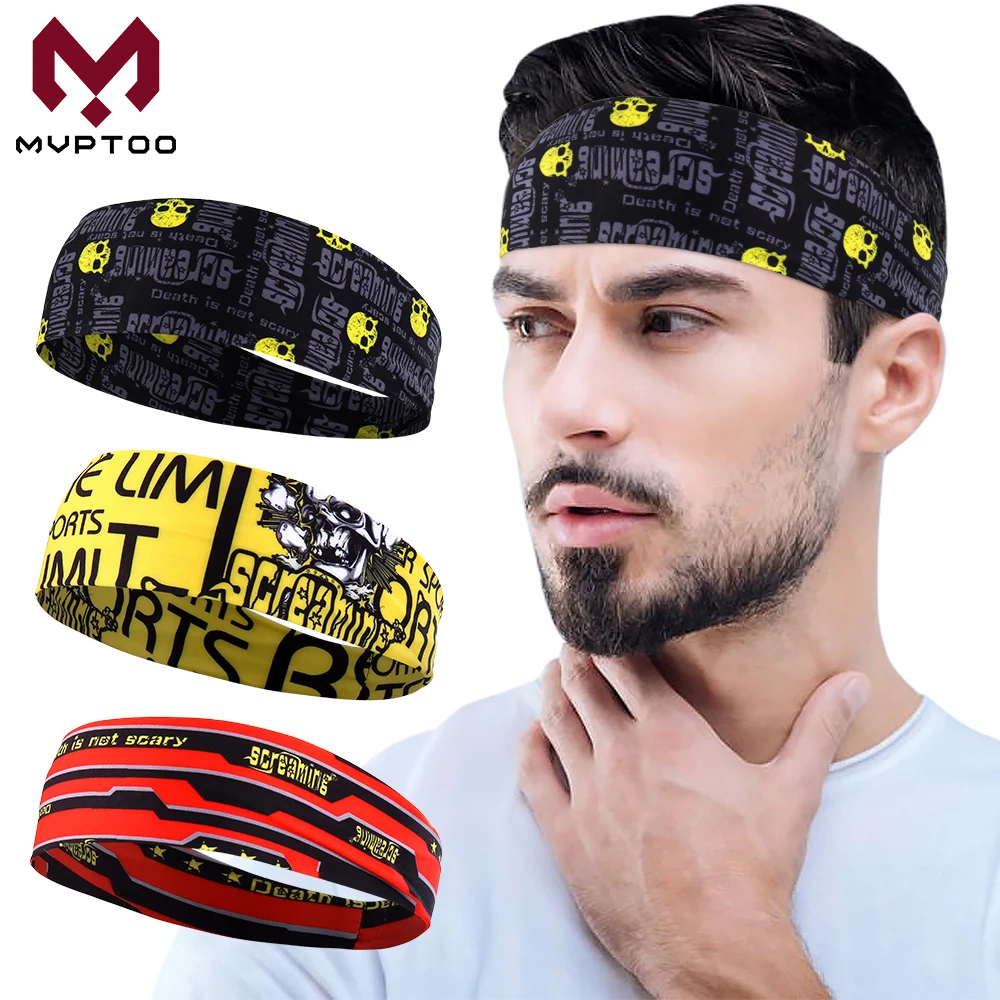 Men Women Sport Headband Skull - Men'S Yoga Accessories review and price