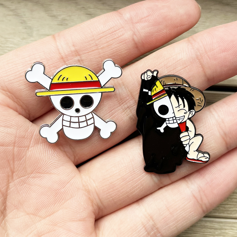 2pcs One Piece  Anime Lapel Pi - Men Accessories Kit review and price