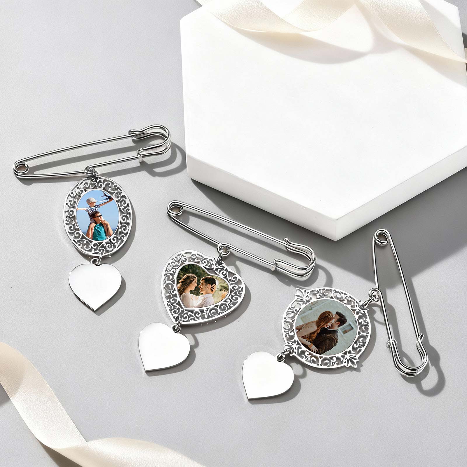 Custom Picture Badge Brooches  - Men Accessories Bag review and price