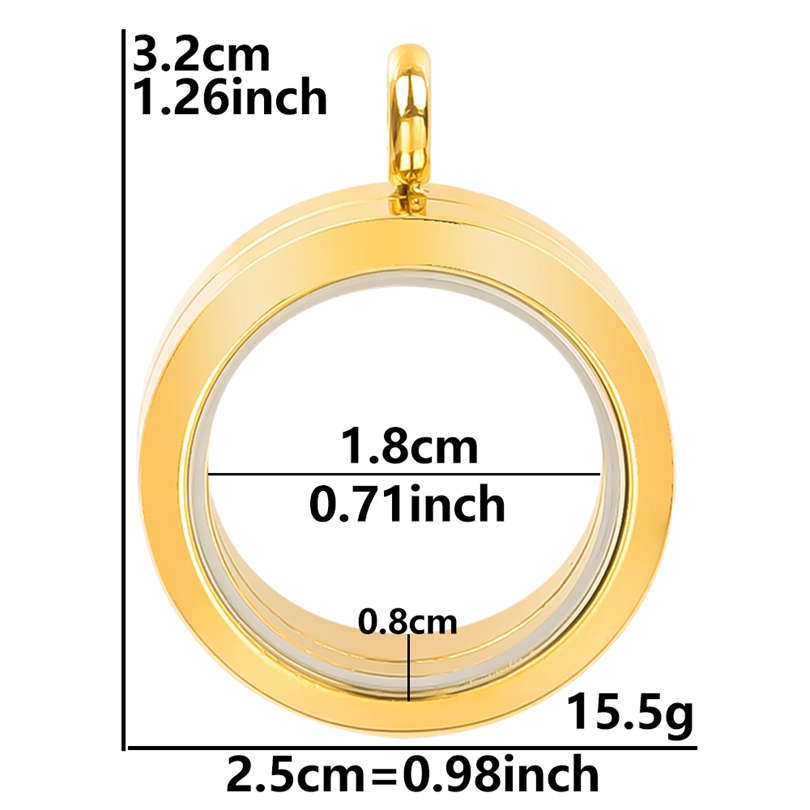 Never Fade Round Stainless Ste - Men Accessories Locket review and price