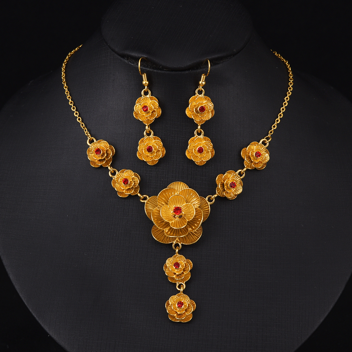 Fashion Golden Color Rose Jewe - Men Accessories India review and price