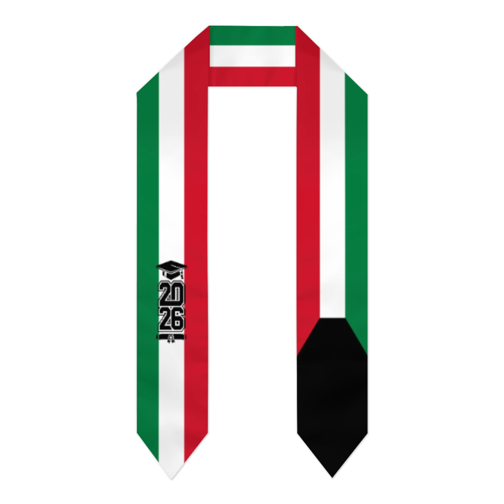 Class of 2026 Kuwait Flag Scar - Men Accessories Kuwait review and price