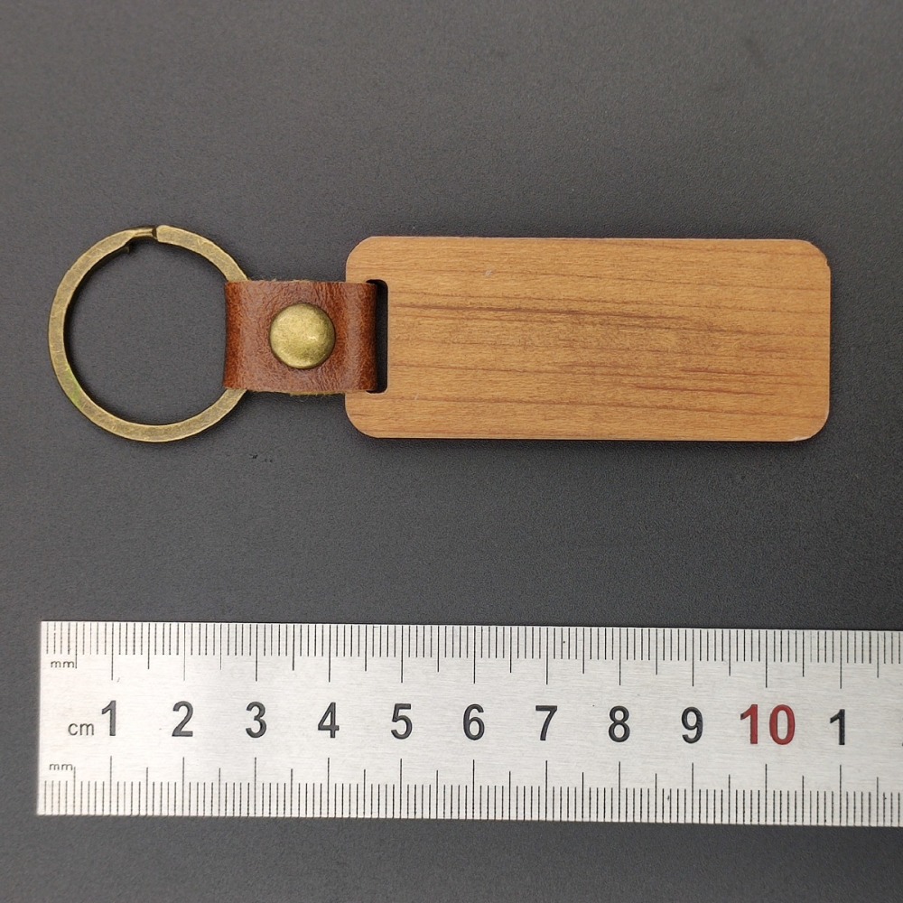 Minimalist Wooden Keychain Lea - Men'S Yellow Accessories review and price