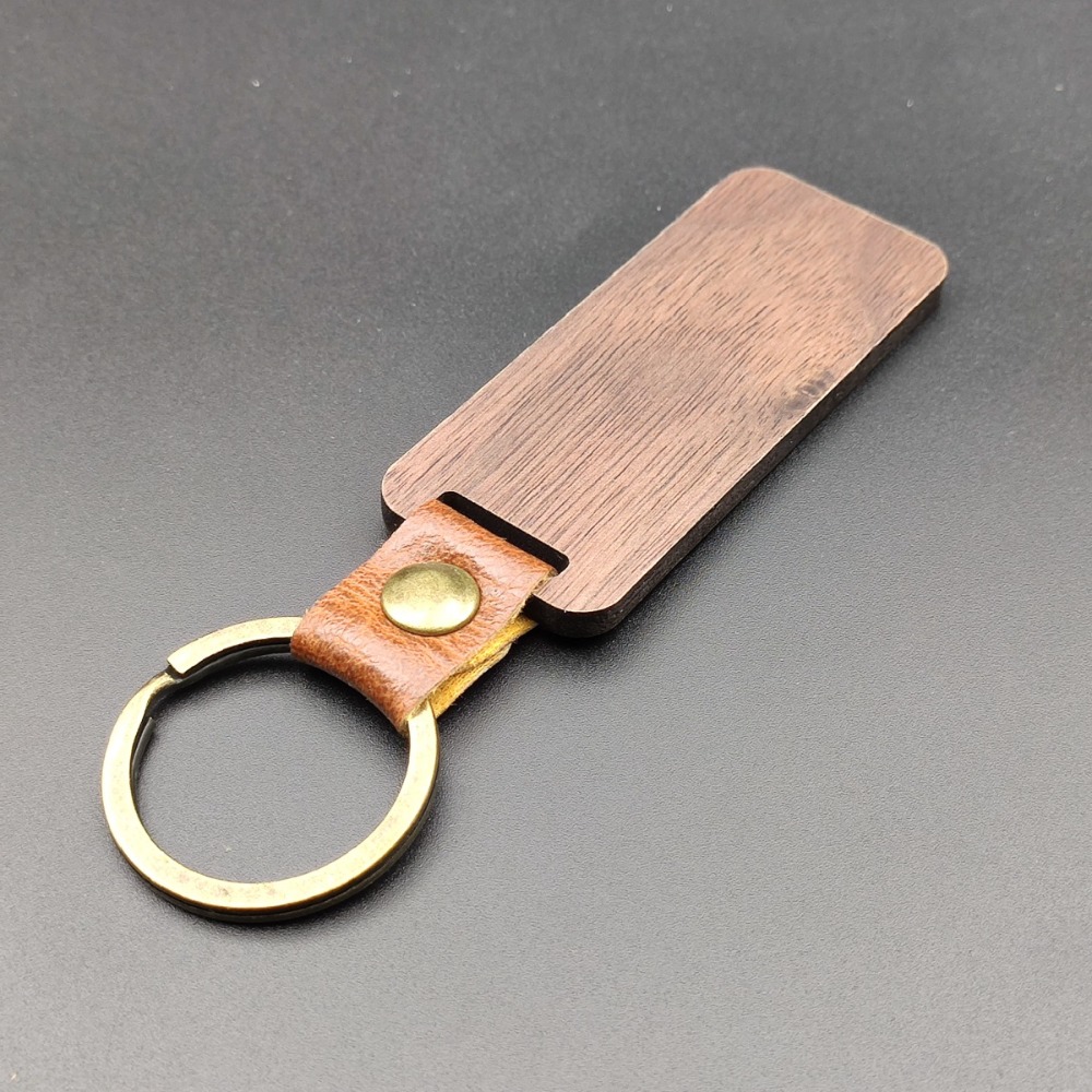 Minimalist Wooden Keychain Lea - Men'S Yellow Accessories review and price