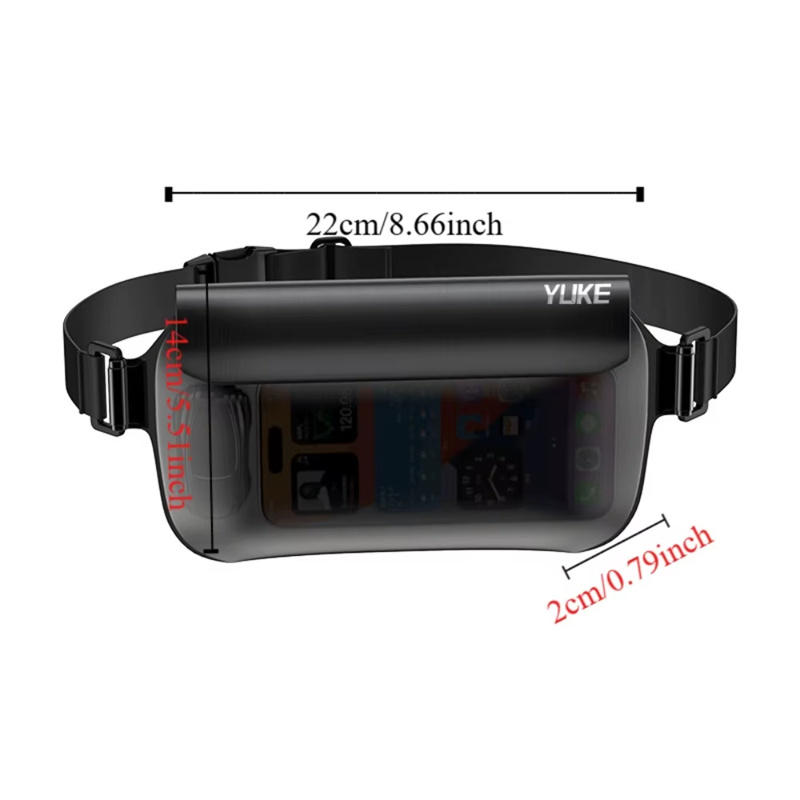1PC Waterproof Waist Belt Bag  - Men Accessories Bag review and price