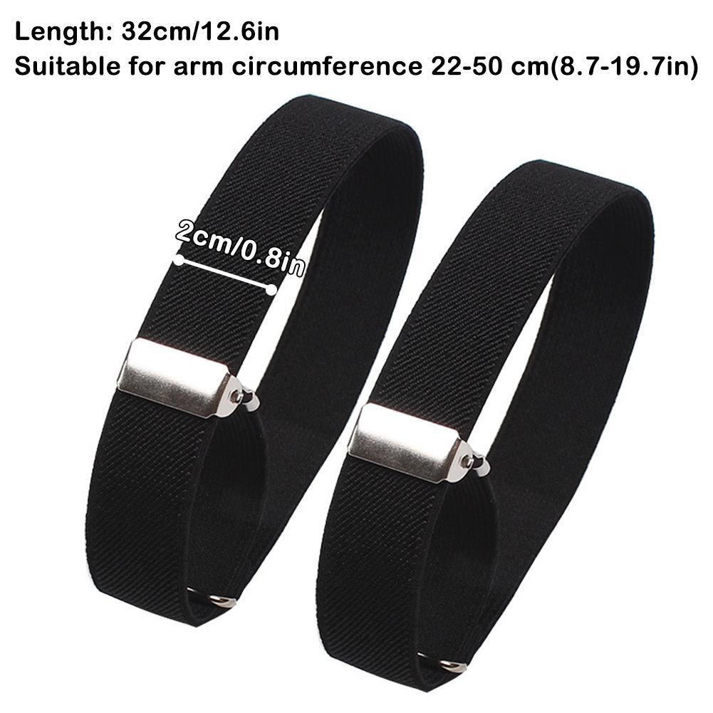 2pcs Adjustable Elastic Armban - Men'S Accessories Holder review and price
