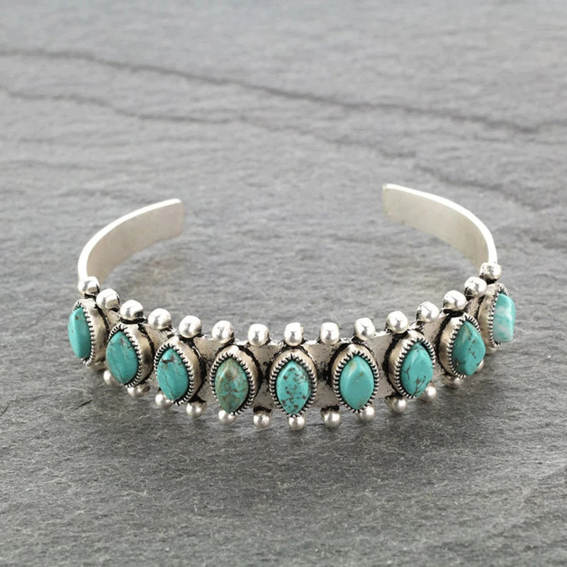 Vintage Tibet Turquoise Bracel - Men Accessories India review and price