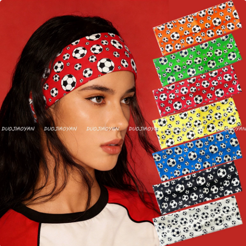 Soccer Print Sports Headband,  - Men'S Yoga Accessories review and price