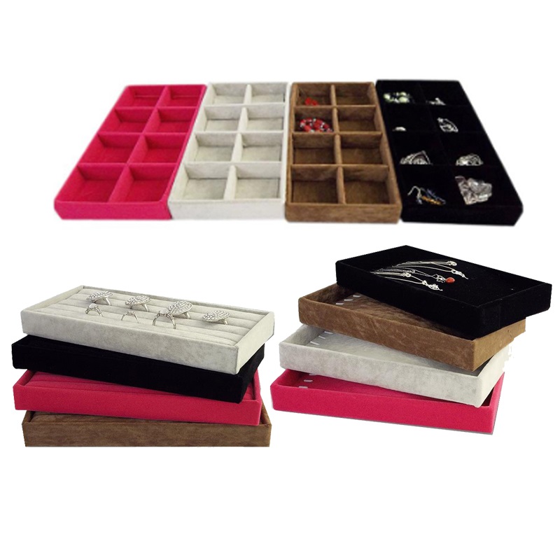Velvet Jewelry Box Diamond Rin - Cufflink Box Set review and price