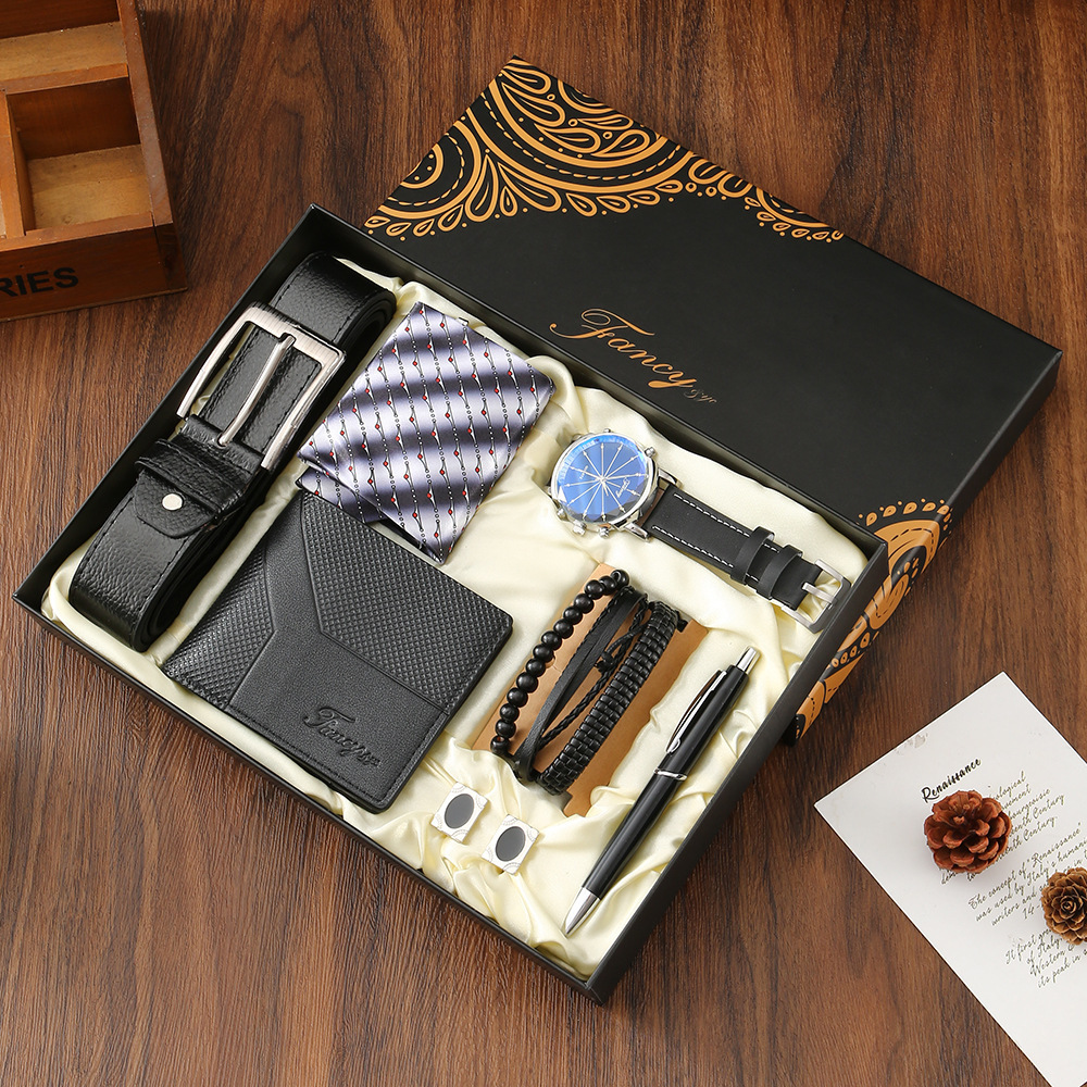 New Men Gift Set with Box Watc - Cufflink Box Set review and price