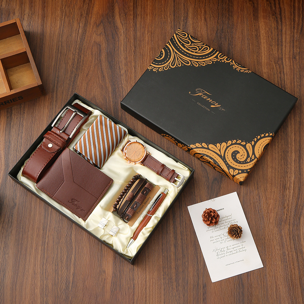 New Men Gift Set with Box Watc - Cufflink Box Set review and price