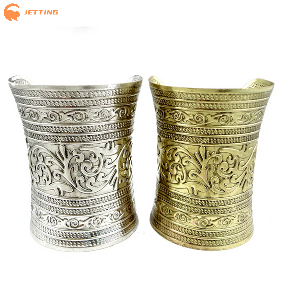 Vintage Alloy Wide Cuff Bracel - Men Accessories India review and price