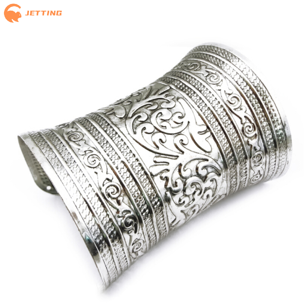 Vintage Alloy Wide Cuff Bracel - Men Accessories India review and price