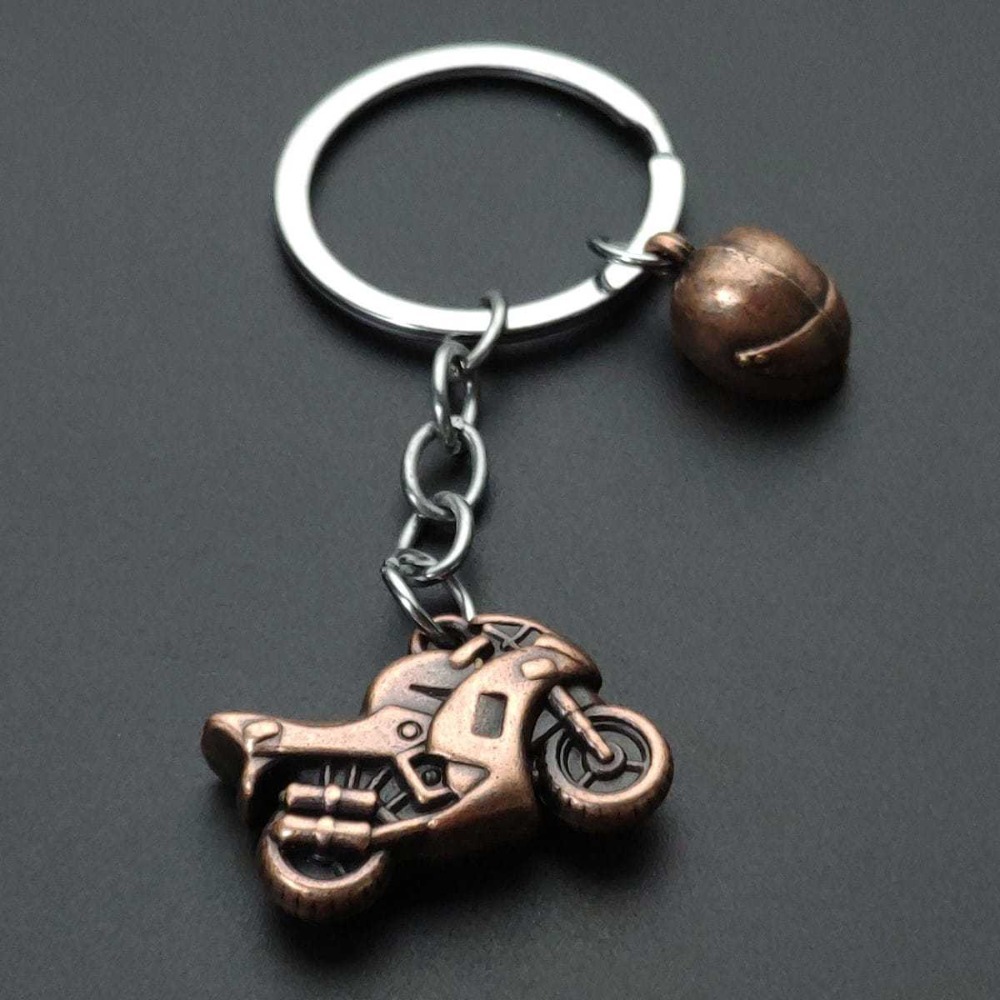 Motorcycle Keychain Creative M - Men'S Yellow Accessories review and price