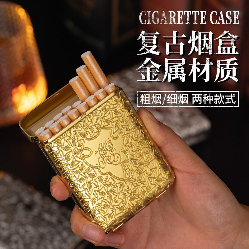 New retro Carving Metal 20 16  - Men'S Accessories Case review and price