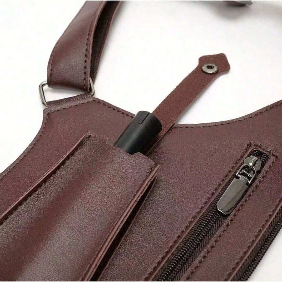 Leather Shoulder Armor Hidden  - Men Accessories Bag review and price