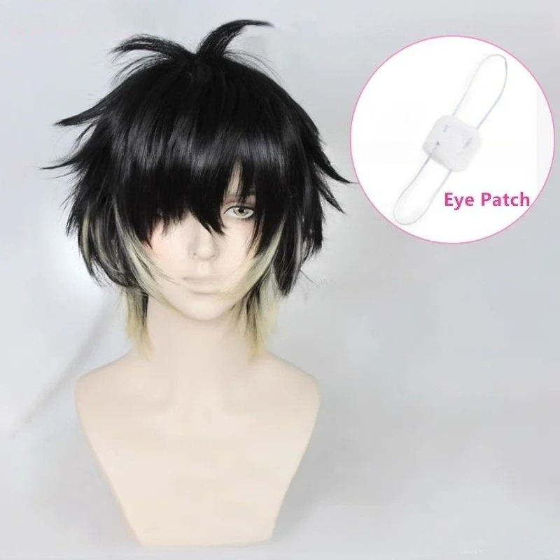 Eye Patch Heat Resistant Hair  - Men'S Yellow Accessories review and price