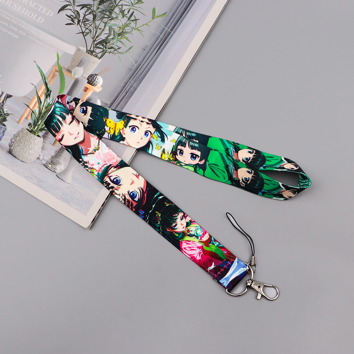 Cute Anime Girl Lanyard Neck S - Men'S Accessories Holder review and price